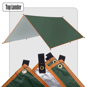 4x3m 3x3m Awning Waterproof Tarp Tent Shade Ultralight Garden Canopy Sunshade Outdoor Camping Hammock Tourist Beach Sun Shelter