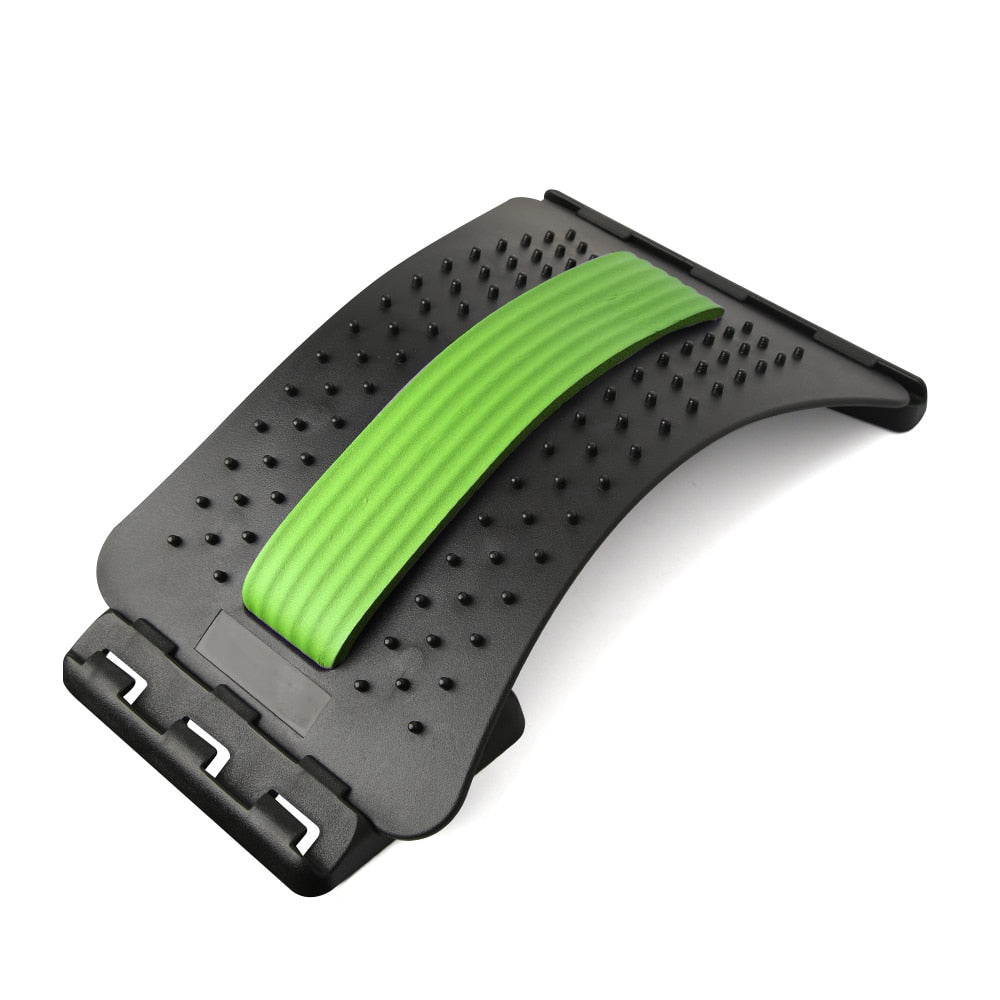 Back Roller Fitness Equipment Back Massage Stretcher Lumbar Support Relaxation Massager Spine Board Pain Relief Office Home Use