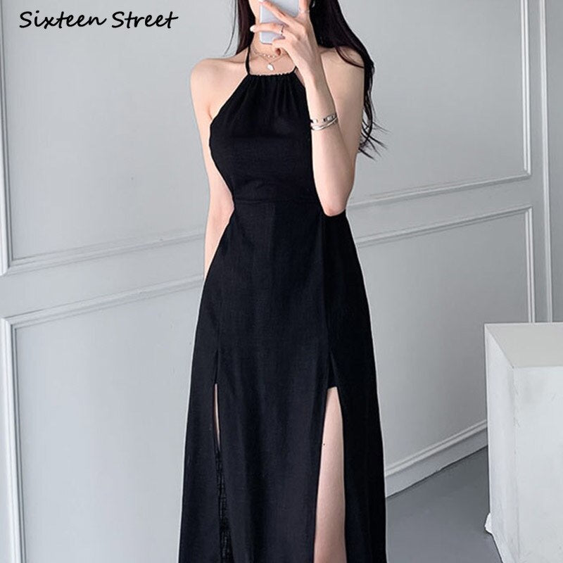 Chic White Dress Women Sleeveless 2022 O-neck Puff High Waisted Party Dresses Creasing Elegant Woman's Clothing OL Vestido