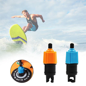 Durable Air Valve Adaptor Wear-resistant Rowing Boat Air Valve Adaptor Nylon Kayak Inflatable Pump Adapter for SUP Board