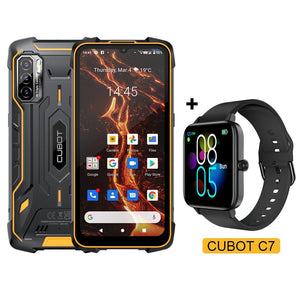 Cubot KingKong 5 Pro IP68/IP69K Waterproof Smartphone Rugged Phone 8000mAh 48MP Triple Camera Android 11 NFC 64GB Global 4G LTE