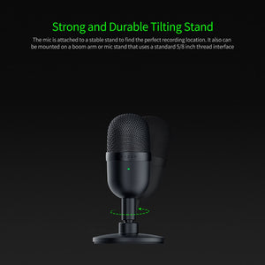 Razer Seiren Mini Microphone USB microphone ultra-compact condenser streaming microphone mic Razer Seiren Mini Microphone USB mi