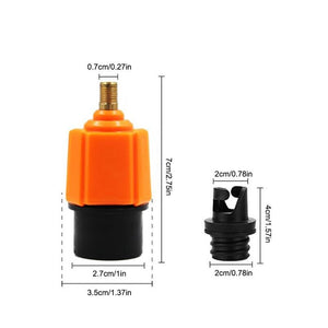 Durable Air Valve Adaptor Wear-resistant Rowing Boat Air Valve Adaptor Nylon Kayak Inflatable Pump Adapter for SUP Board
