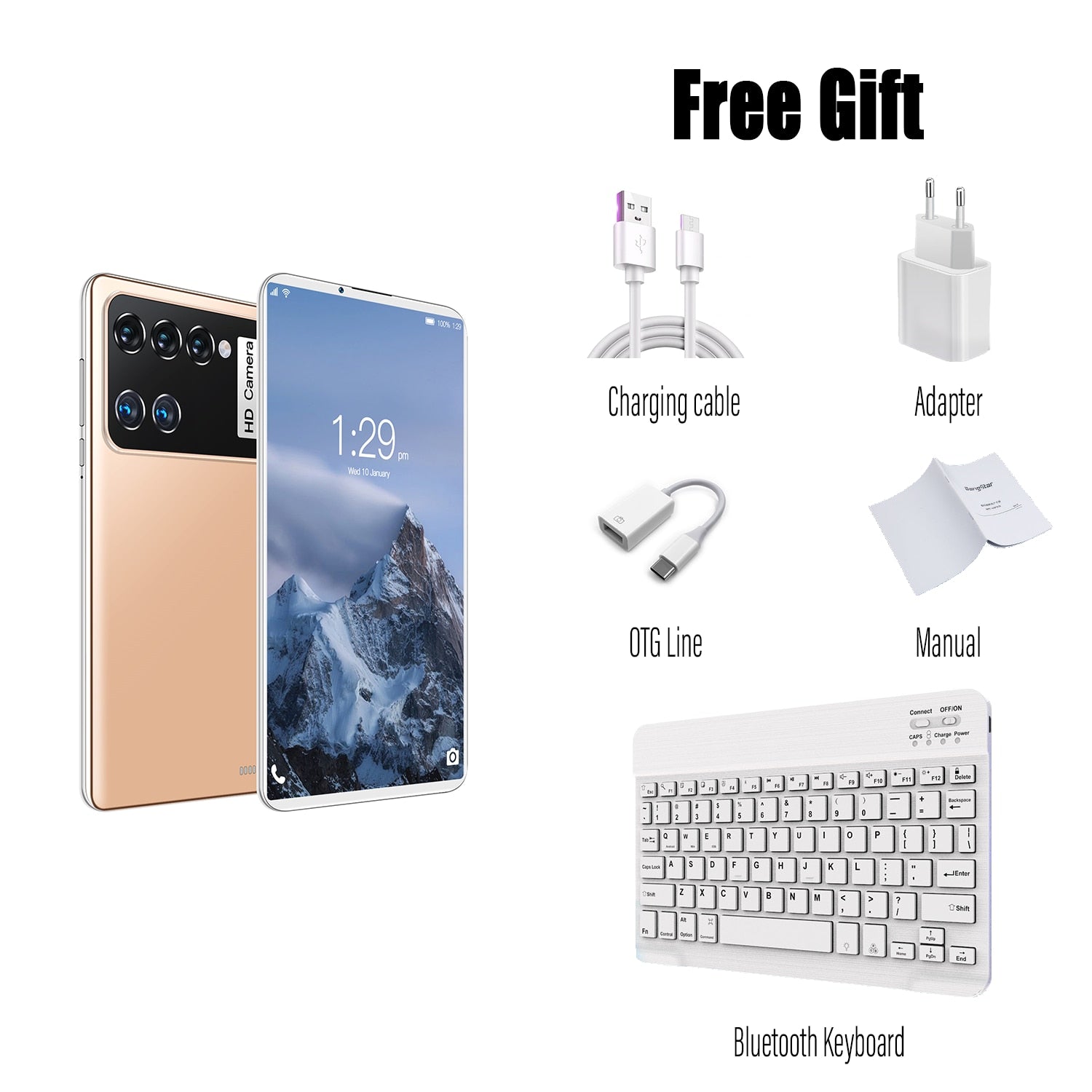 Global Version M12 Tablet Android 12 WPS Office Notebook 7.85Inch Laptop Google Play Pad MINI 12GB 512GB 8800mAh 5G Keyboard Hot