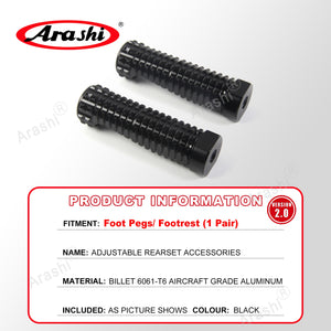Arashi Spare Parts Adjustable Rearsets Replacement Shift Linkage Lever Gear Selector Motorcycle Footrest Spare Parts Foot Pegs
