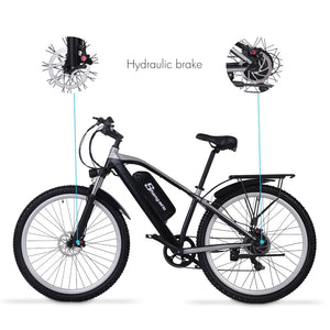 Shengmilo 29 inch Electric bicycle 500W men&#39;s Mountain bike E bike  Adult Electric bike Electric dirt bike 48V 17Ah Snow bike