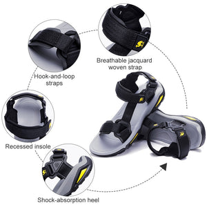 Goldencamel Men&#39;s Sandals for Men Strap Men Shoes Hiking Walking Beach Slippers Outdoor Summer Casual Sandals Summer 2022 슬리퍼